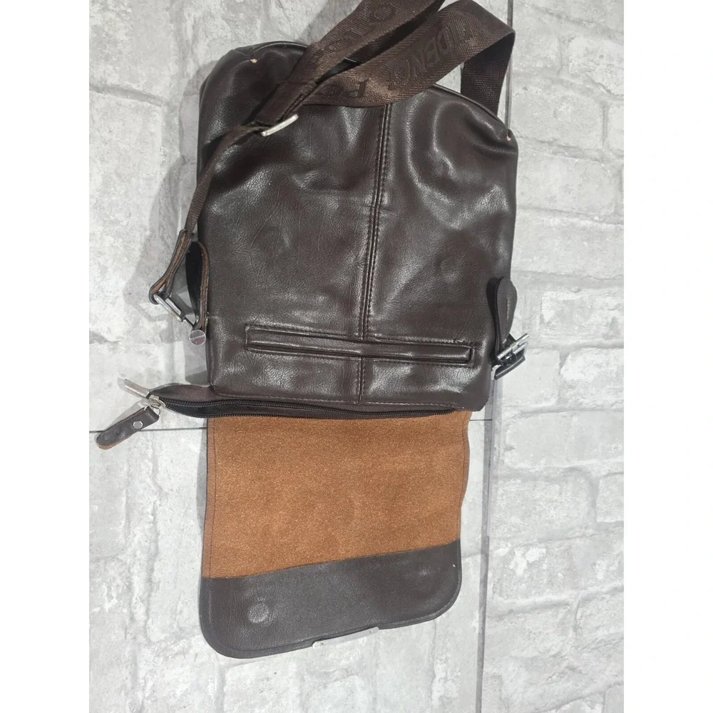 Leisure Crossbody Bag Polo Videng Messenger Shoulder‎ Bag Brown
